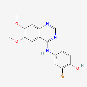 Chemical structure of WHI-P154