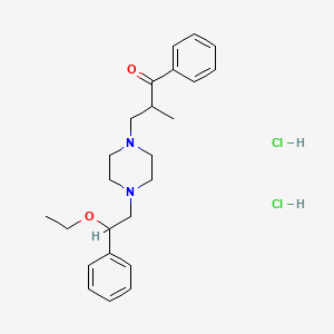 Chemical structure of Eprazinone 2HCl