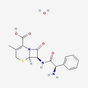 Chemical structure of Cephalexin monohydrate