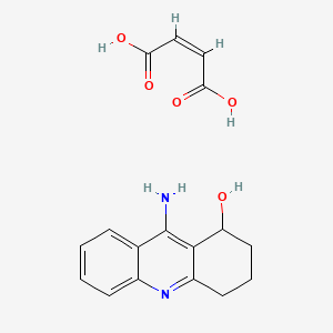 Chemical structure of Velnacrine Maleate