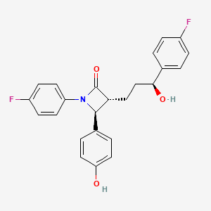 Chemical structure of Ezetimibe