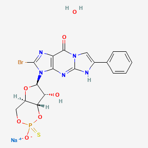 Chemical structure of Rp-8-Br-PET-cGMPS