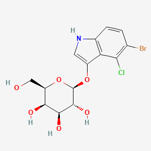 Chemical structure of X-Gal