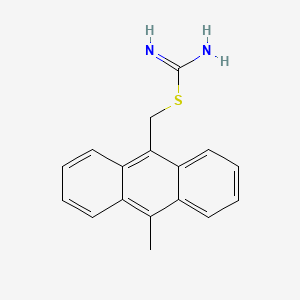 Chemical structure of NSC 146109 hydrochloride