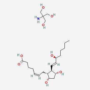 Chemical structure of Prostaglandin F2α