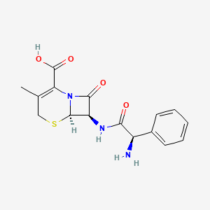 Chemical structure of Cephalexin
