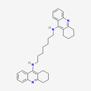 Chemical structure of bis(7)-Tacrine