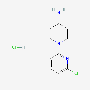 Chemical structure of SR 57227 hydrochloride