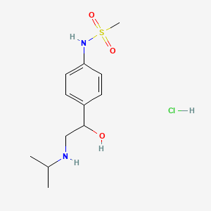 Chemical structure of Sotalol hydrochloride