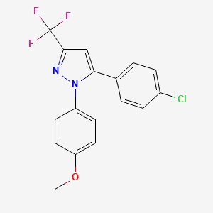 Chemical structure of SC 560
