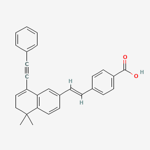 Chemical structure of BMS 493