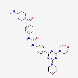 Chemical structure of Gedatolisib