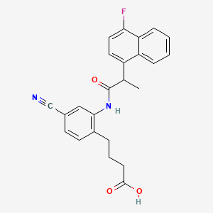 Chemical structure of ONO-AE3-208