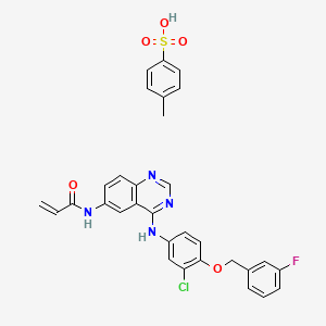 Chemical structure of AST-1306 TsOH