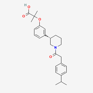 Chemical structure of CP 775146