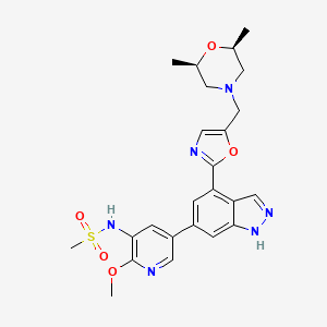 Chemical structure of GSK2292767