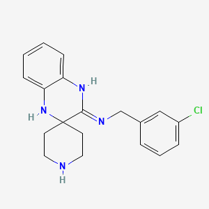 Chemical structure of Liproxstatin-1