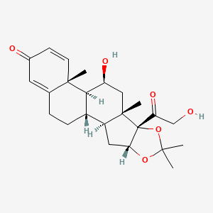 Chemical structure of Desonide