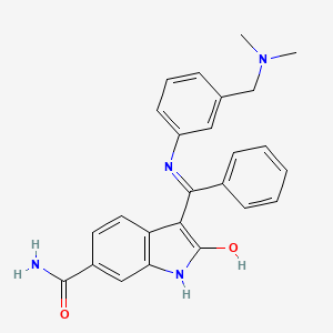 Chemical structure of BIX 02188