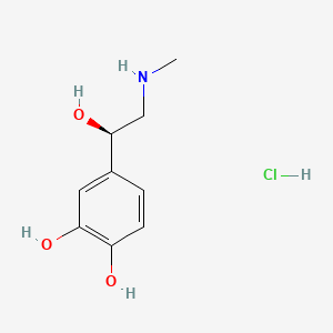 Chemical structure of Epinephrine HCl