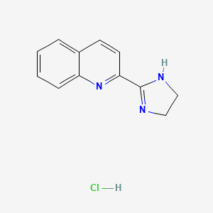 Chemical structure of BU 224 hydrochloride