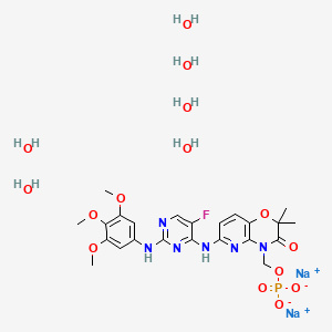 Chemical structure of R788 disodium hexahydrate