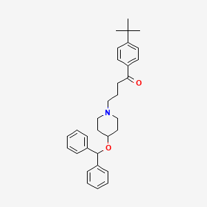 Chemical structure of Ebastine