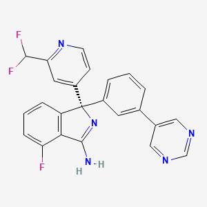 Chemical structure of AZD3839