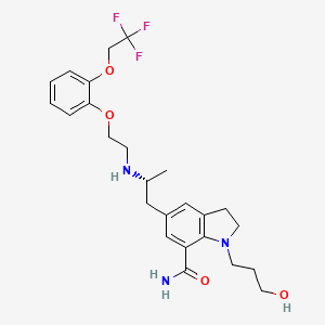 Chemical structure of Silodosin