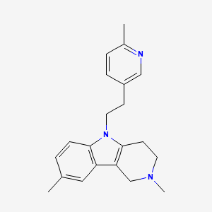 Chemical structure of Dimebolin
