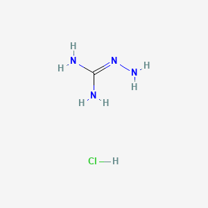 Chemical structure of Aminoguanidinium chloride