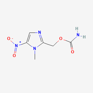 Chemical structure of Ronidazole