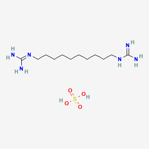 Chemical structure of Synthalin sulfate