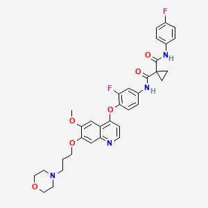 Chemical structure of Foretinib