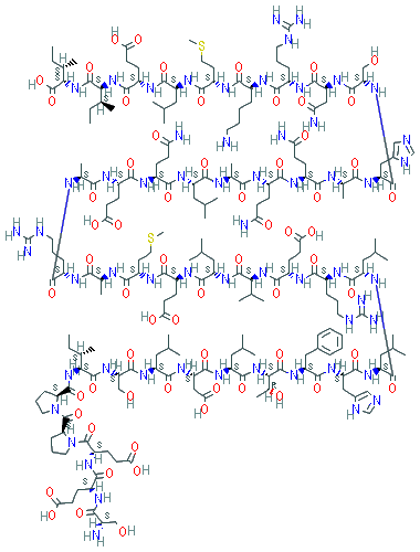Chemical structure of Corticorelin