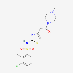 Chemical structure of BVT 2733