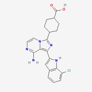Chemical structure of OXA-01