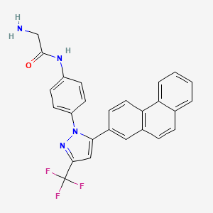Chemical structure of OSU-03012 (AR-12)