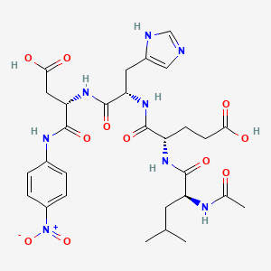 Chemical structure of Ac-LEHD-pNA