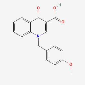 Chemical structure of BQCA