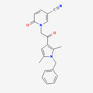 Chemical structure of CYM 5520