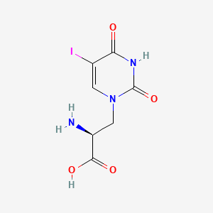 Chemical structure of Iodo-Willardiine
