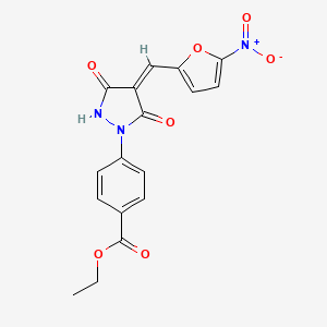 Chemical structure of PYR-41