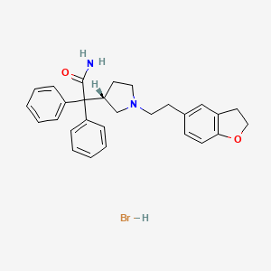 Chemical structure of Darifenacin HBr