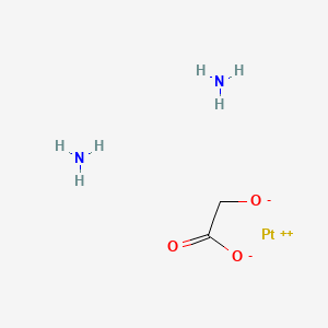 Chemical structure of Nedaplatin