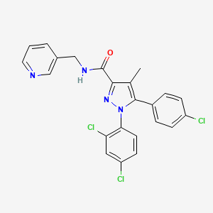 Chemical structure of MJ 15