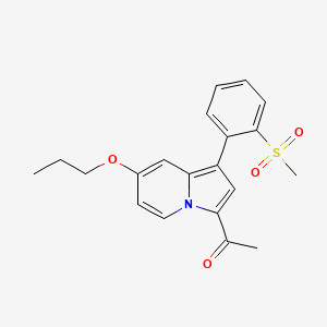 Chemical structure of GSK2801