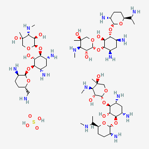 Chemical structure of Gentamycin Sulfate