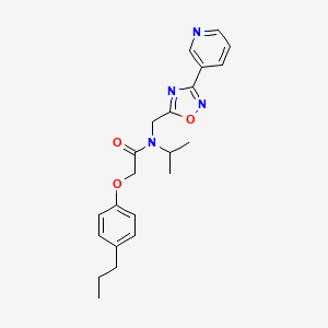 Chemical structure of PI-1840