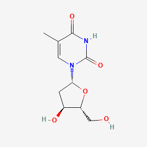 Chemical structure of Thymidine